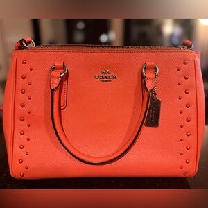 Authentic COACH Surrey Carryall 55600 & Matching Wallet 2pc Set